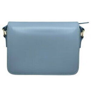 Celine Calfskin Teen Bag Hardware Triomphe Blue Shiny